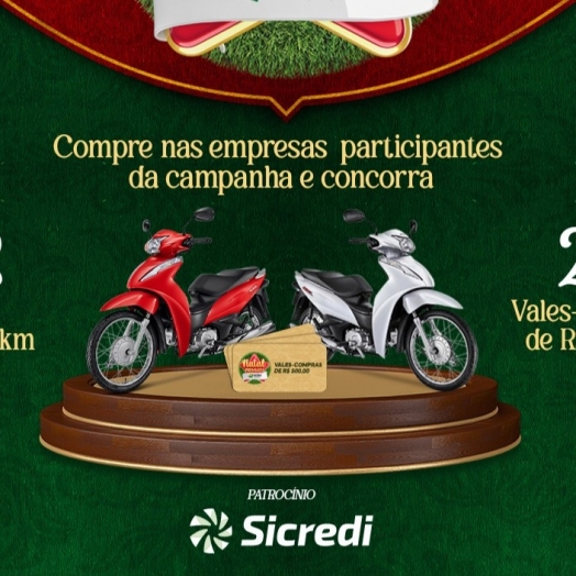 Campanha ‘Natal Premiado ACISMI’ começa na quarta-feira (01) e vai sortear cerca de R$ 40 mil em prêmios