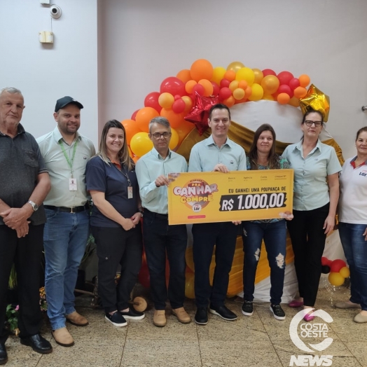 Campanha Pra Ganhar Compre Lar entrega 8 Poupanças em São Miguel do Iguaçu