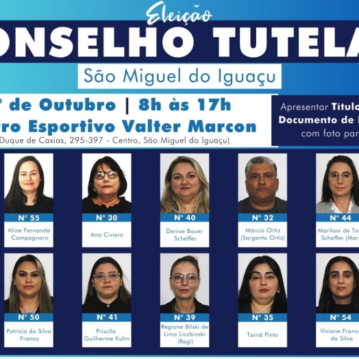 Candidatos ao Conselho Tutelar continuam em campanha para a eleição do dia 01º de outubro