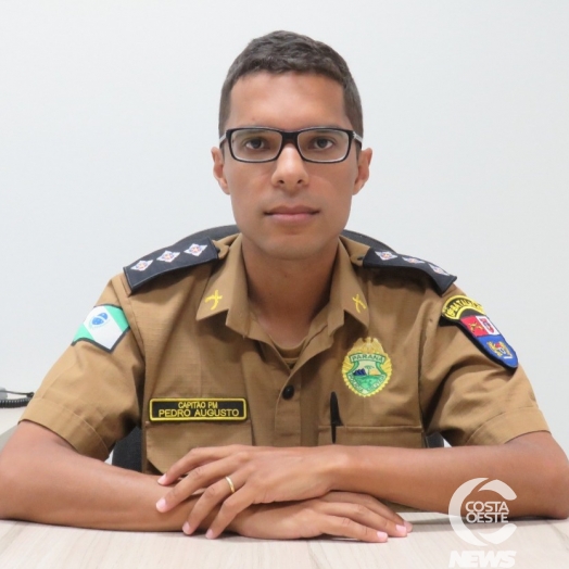 Capitão Pedro Augusto retorna ao comando da 4ª Cia de Santa Helena