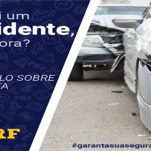 Com fim das concessões, PRF orienta motoristas sobre como agir em casos de acidentes