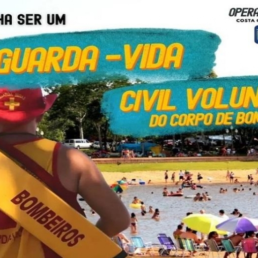 Corpo de Bombeiros abre inscrições para Guarda-Vidas Civil Voluntário para Santa Helena e região