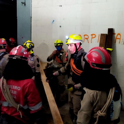 Corpo de Bombeiros Militar inicia treinamento de força-tarefa para resposta em desastres