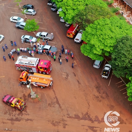 Corpo de Bombeiros promove capacitação para agentes de Defesa Civil dos municípios lindeiros