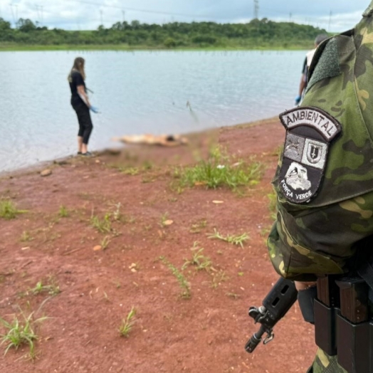 Corpo encontrado às margens do Lago de Itaipu