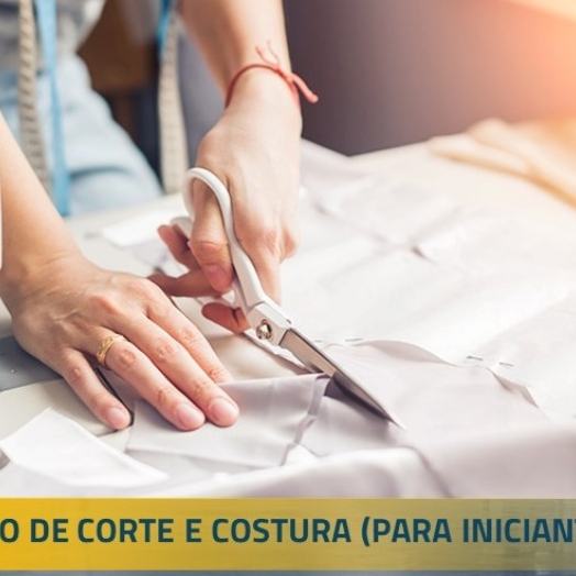 Curso de Corte e Costura está com inscrições abertas em Santa Helena