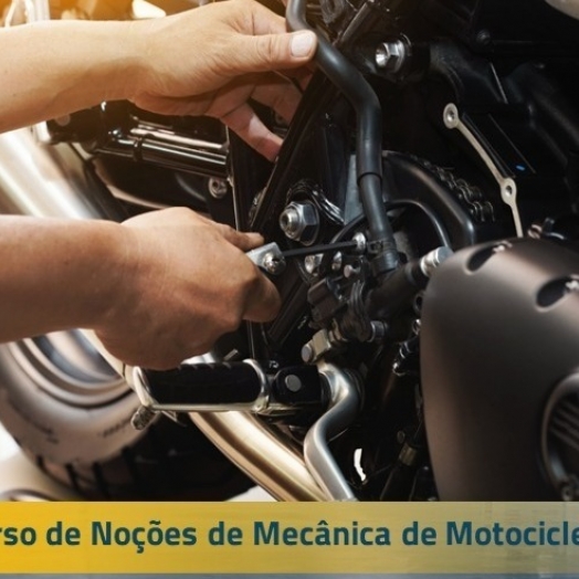 Curso de Manutenção de Motocicletas em Santa Helena tem inscrições prorrogadas; novo prazo termina na quarta (4)