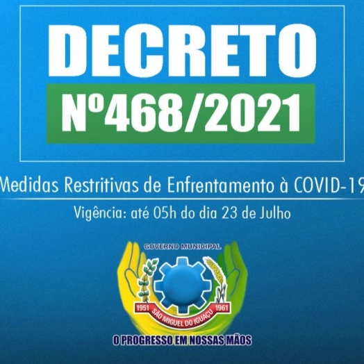 Decreto altera Toque de Recolher e libera eventos em locais autorizados e com restrição de público em São Miguel