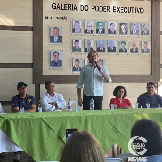 Deputado Zeca Dirceu anuncia recursos e destaca obras do governo federal no oeste do Paraná