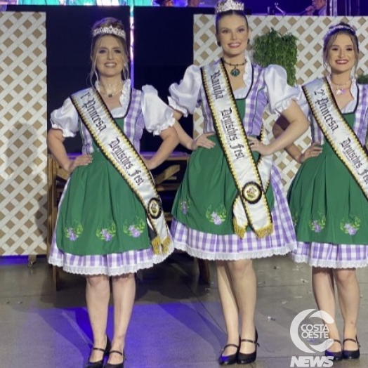 Deutsches Fest: Primeira noite do evento escolheu a rainha da 20ª edição