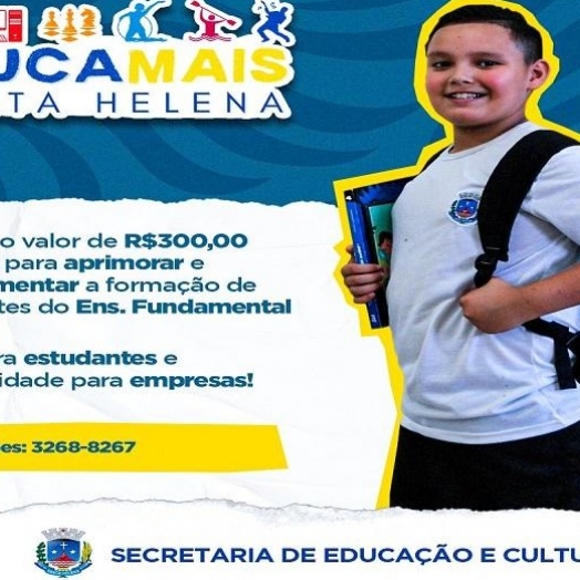 Educa Mais Santa Helena divulga primeiras empresas habilitadas no programa