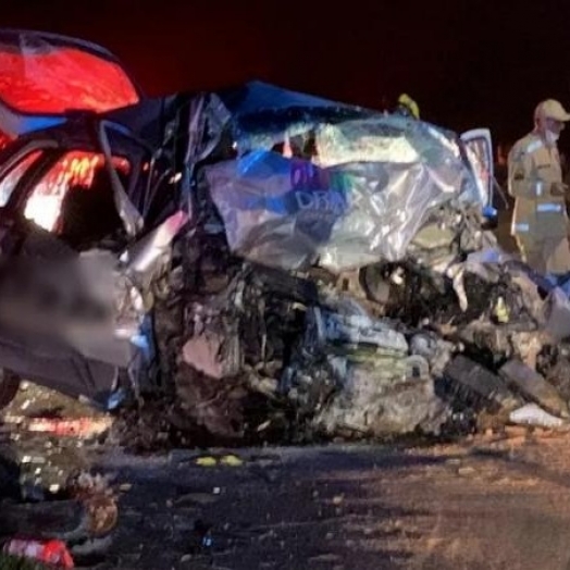 Em fuga do BPFRON, carro carregado com maconha provoca acidente com duas mortes