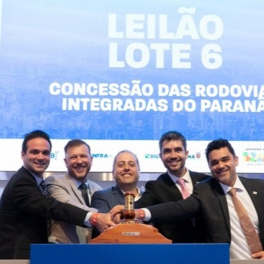 EPR vence o Leilão do Lote 6 do Paraná e investirá R$ 20 bilhões em 660 km de rodovias