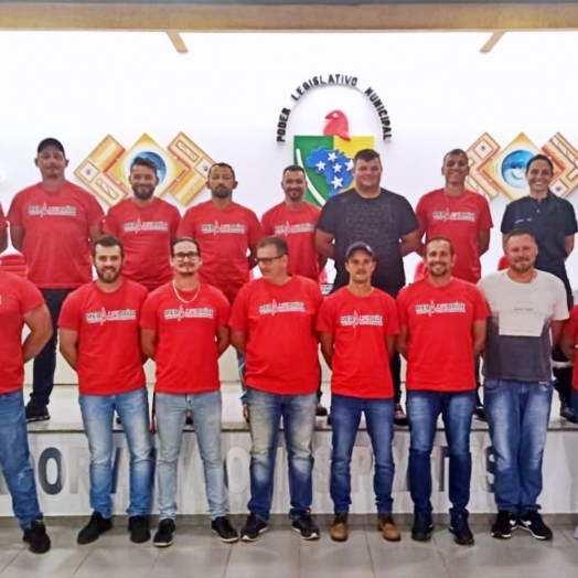 Equipe de servidores municipais e demais interessados participam de curso de Bombeiro Civil em Itaipulândia