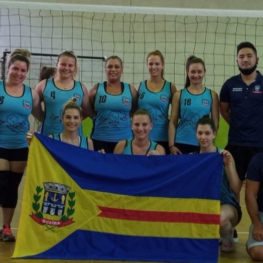 Equipe guairense de vôlei feminino conquista 4º lugar no Jogos Abertos do Paraná