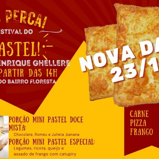 Escola Henrique Ghellere promove Festival do Pastel no dia 23 de outubro, em São Miguel do Iguaçu