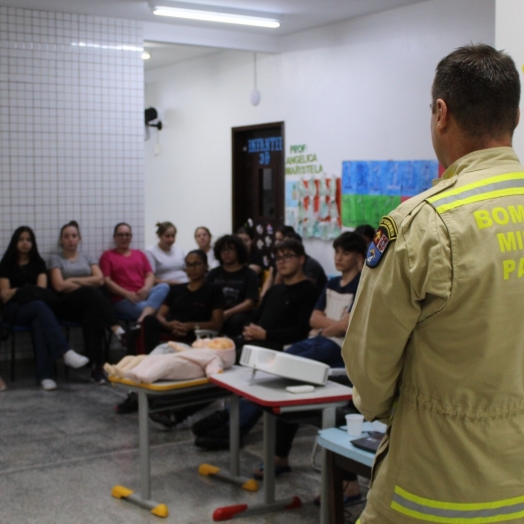 Escolas de Itaipulândia recebem capacitação em primeiros socorros durante o mês de maio