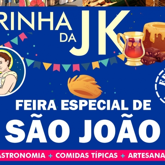 Feirinha Junina na Avenida JK celebra o dia do padroeiro de Foz