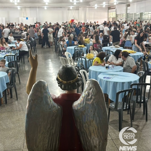 Festa de São Miguel Arcanjo reúne centenas de devotos em São Miguel do Iguaçu