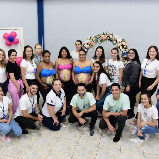 Gestantes de São Miguel do Iguaçu participam do projeto ‘Renascer’ com estudantes de Enfermagem