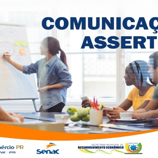 Governo de São Miguel do Iguaçu e Senac abrem inscrições para curso de Comunicação Assertiva