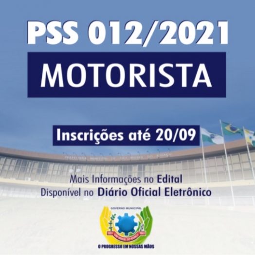 Governo Municipal de SMI abre Processo Seletivo para contratação de motoristas