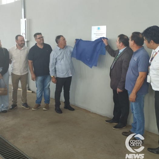 Governo Municipal e Itaipu inauguram nova Unidade de Valorização de Recicláveis