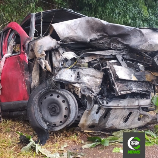 Grave acidente deixa dois mortos na BR-277 em São Miguel do Iguaçu