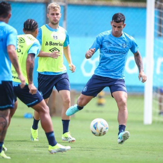 Grêmio fecha semana de trabalhos para encarar o Brasil-Pel nas quartas do Gauchão