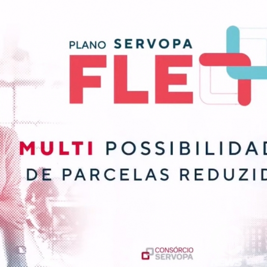 Servopa lança o Plano Flex com possibilidade de meia parcela e ainda entrega de brinde vouchers de viagens