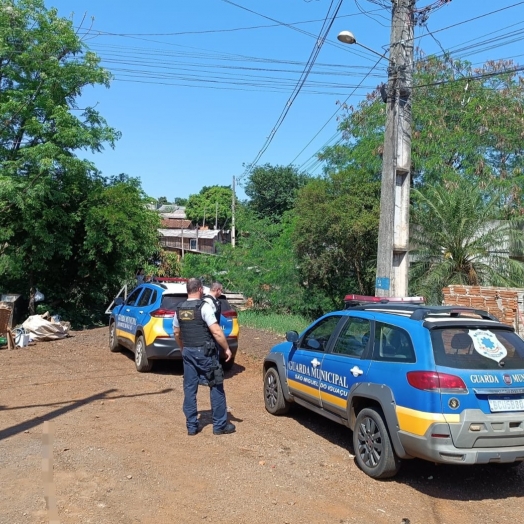 Guarda Municipal de São Miguel do Iguaçu apreende arma de fogo