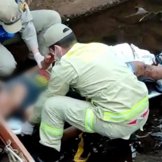 Homem fica ferido ao cair com bicicleta em rio em Medianeira