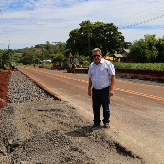 Iniciada a continuidade do alargamento em Vista Alegre