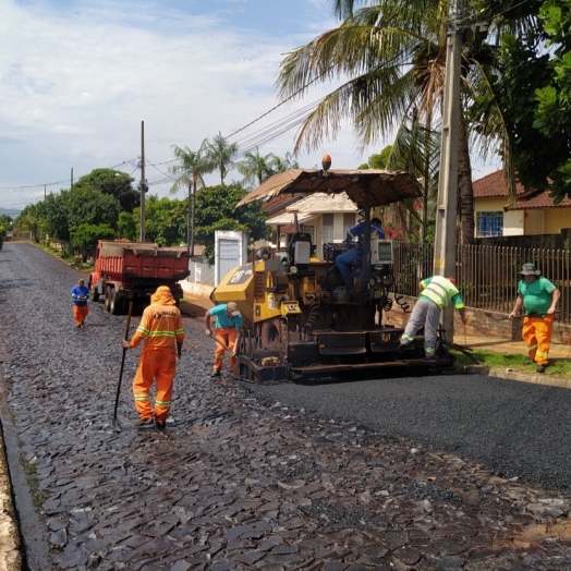 Iniciadas as obras de pavimentação nas ruas do Bairro Renascer em Missal