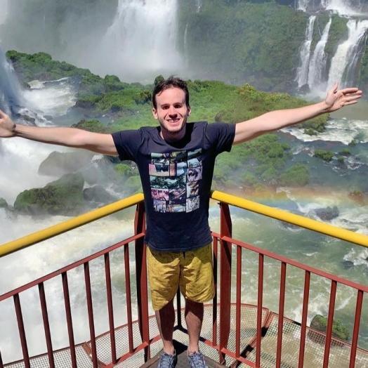 Jornalista cego conta a emoção de “ver” as Cataratas do Iguaçu