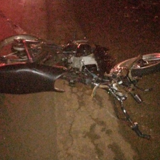 Jovem perde a vida em acidente de moto na PR 317 em Santa Helena