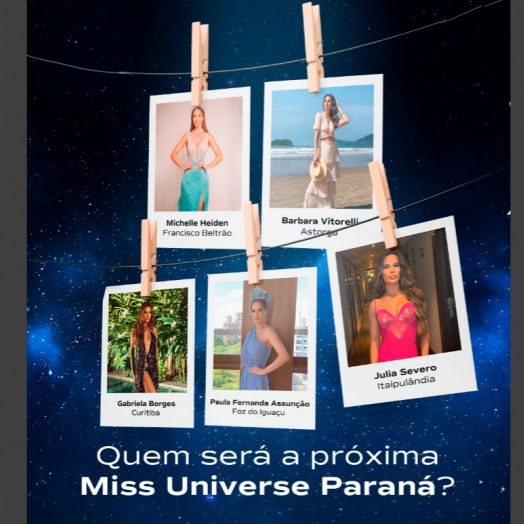 Julia Severo de Itaipulândia está entre os 5 nomes para ser a próxima Miss Universe Paraná 2025