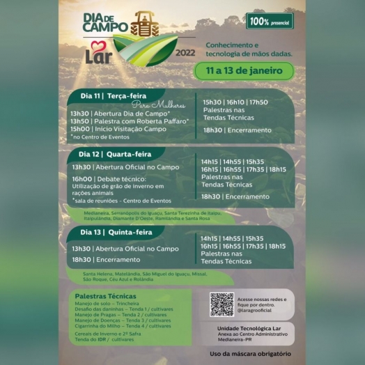 Lar Cooperativa realiza Dia de Campo