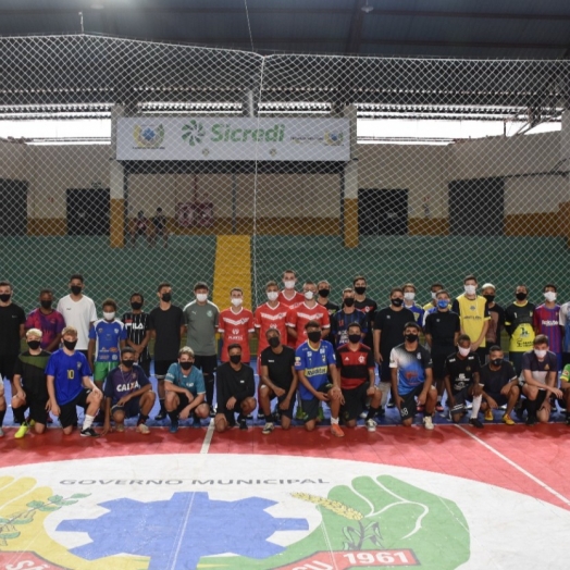 Mais de 40 jovens de São Miguel do Iguaçu participam da peneira de futsal sub-17