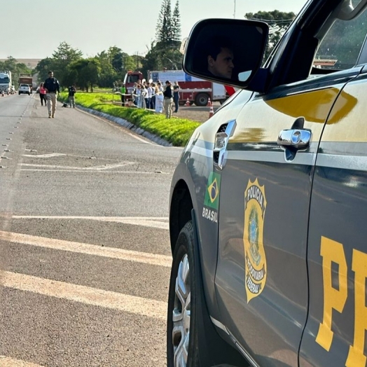 Manifestação às margens da BR-277 em Matelândia