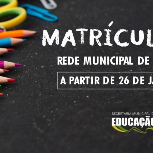 Matrículas e transferências na Rede Municipal de Ensino reiniciam quarta-feira (26) em São Miguel