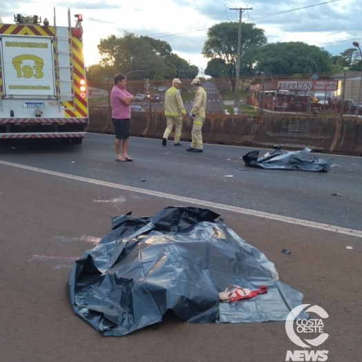 Medianeira: Três pessoas morrem em grave acidente na manhã de hoje (15), na BR-277