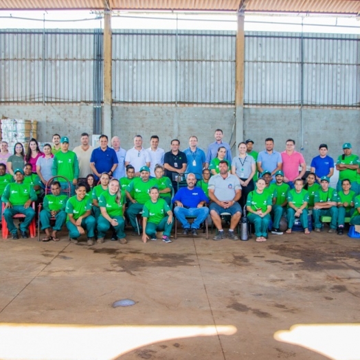 Medianeira e Itaipu investem na Assama para melhorar a coleta seletiva do município