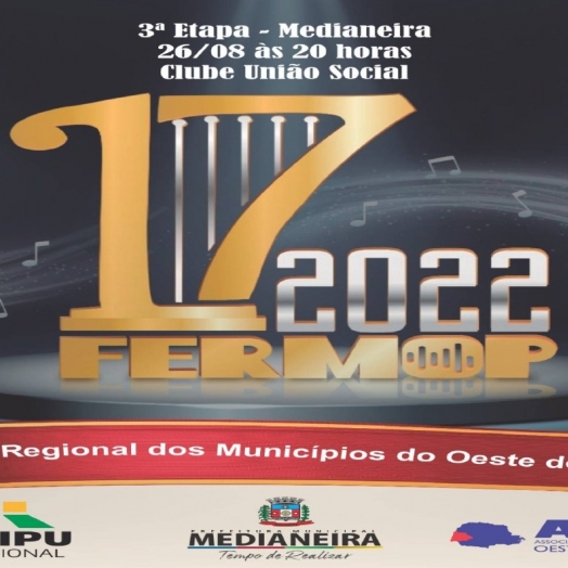 Medianeira recebe 3ª etapa do Fermop nesta sexta-feira (26/08)