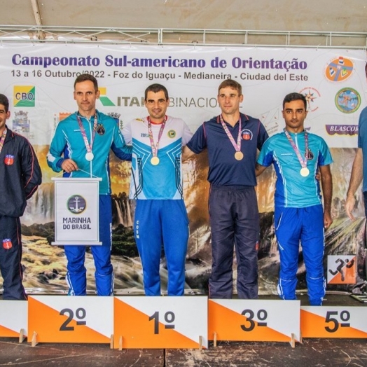 Medianeira recebeu etapa de longa distância do Campeonato Sul-Americano de Orientação