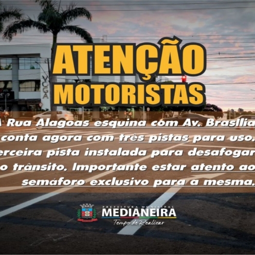 Medtran promove mudanças no trânsito da Rua Alagoas