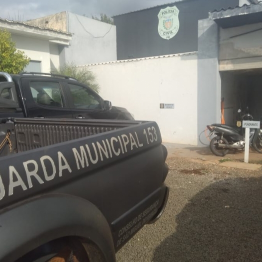 Moto adulterada é apreendida pela Guarda Municipal de São Miguel do Iguaçu