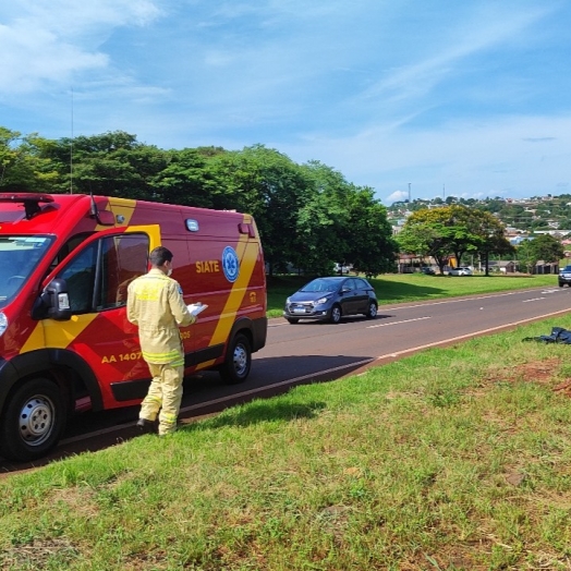 Motociclista morre em acidente na BR-277 em São Miguel do Iguaçu