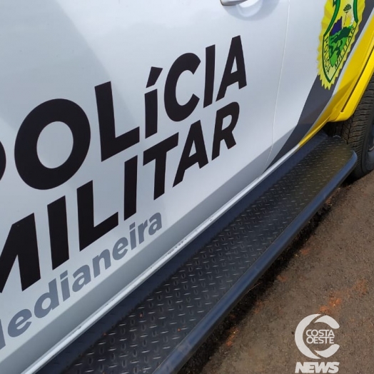 Motorista com sinais de embriaguez é detido pela PM após acidente de trânsito em Medianeira