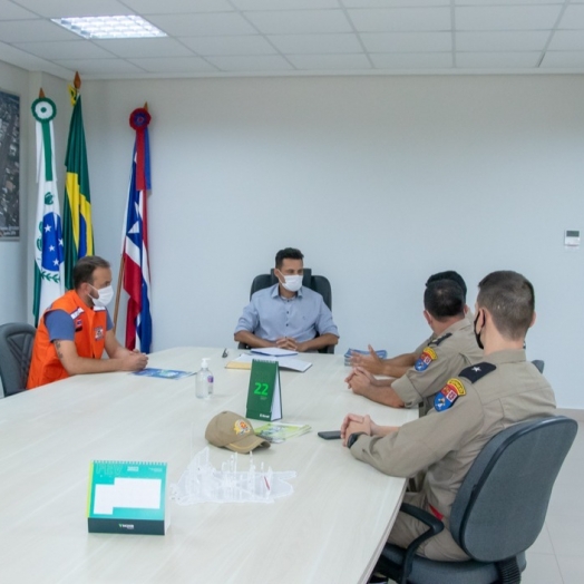 Novo Comandante do 9º Grupamento de Bombeiros visita Medianeira